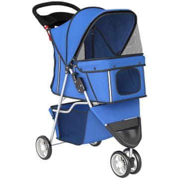 Homestar Skalabilna kolica za psa 77x44x102 cm plava