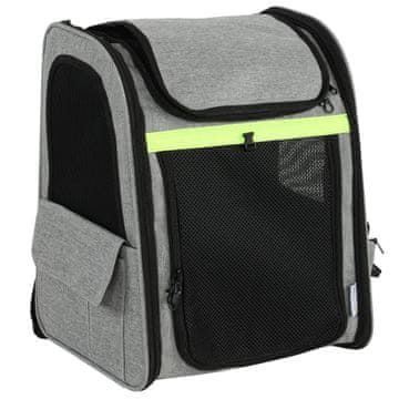 Homestar Proširiva transportna kutija za pse s 5 džepova 33,5x28x42 cm siva