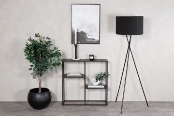 Venture Design AB Knjigovod Staal 26x81x80 cm Crna