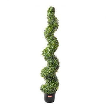 VEVOR Umjetno stablo bukszpana 30x30x160 cm zeleno