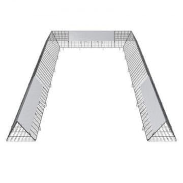 VEVOR Tunel za piliće 600x400x61.5 cm Crni
