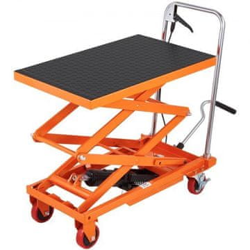 VEVOR Hidraulični stolni kolica s dvostrukim škare 700x450 mm, visina dizanja 1270 mm