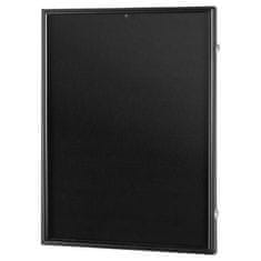 VEVOR Okvir za izlaganje dresa 61x81.3x3.8 cm Crni
