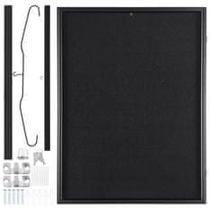 VEVOR Okvir za izlaganje dresa 61x81.3x3.8 cm Crni