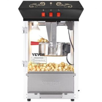 VEVOR Aparat za kokice 390x345x610 mm Crni