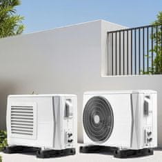 VEVOR Set za podno montiranje ECO450 450x130x65 mm Crni
