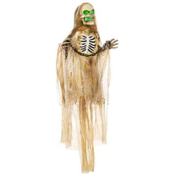 Homestar Halloween dekoracija viseći kostur 70x18x183 cm kaki