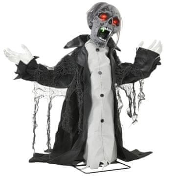 Homestar Halloween dekoracija kostur zombi 102x32x75 cm siva