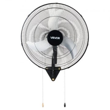 VEVOR Stropni ventilator za zid 57x56.5x80 cm crni
