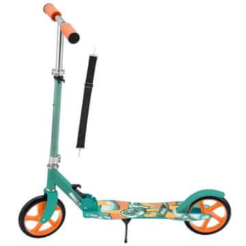 Homestar Kick scooter Dino 88x37x96 cm, mint zelena