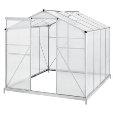 Homestar Staklenik GH250F1 190x253 cm Srebrni