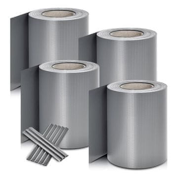 Homestar Set traka za privatnu ogradu 35x0.19 m, siva PVC