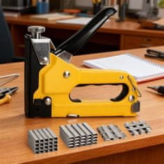 MG Stapler V1 ručna klamerica za tapeciranje i drvo, žuta