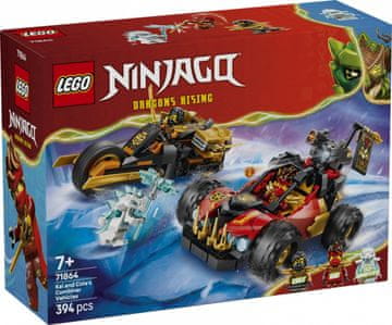 slomart LEGO Ninjago 71864 Višenamjenska vozila Kaia i Colea