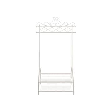 Songmics Vješalica za odjeću 92x173x41 cm Bež