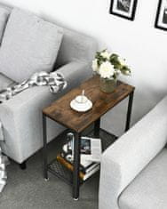 Songmics Stolić za kavu 60x30x60 cm smeđi