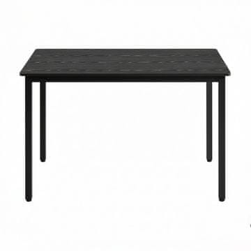 Songmics Blagovaonski stol 70x110x77 cm smeđi