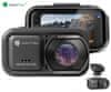 R88 PRO GPS kamera za auto, 2.7K Super HD, Wi-Fi, crna