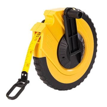 Deli Tools Duga mjerna traka 30m od fiberglasa - dvostrana skala