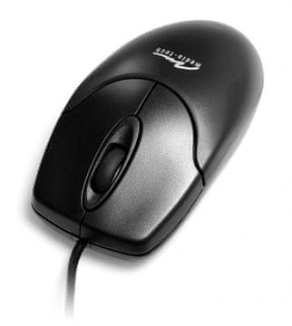 slomart Media-Tech MT1075K-PS2 optički miš, 800 DPI, PS/2, crna