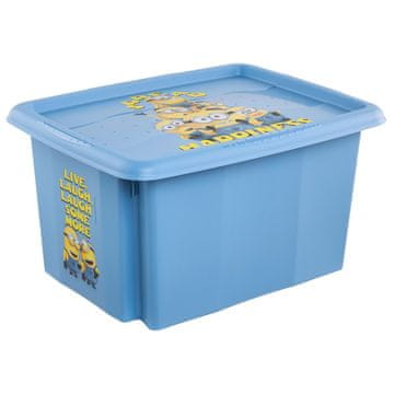 keeeper karolina "minions happiness" složiva kutija s poklopcem 15 l