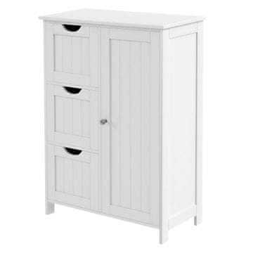 Songmics Kupaonska ormarić 60x30x81 cm Bijela