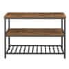 Songmics Kuhinjski otok 120x60x90 cm smeđi