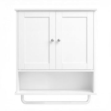 Songmics Kupaonska ormarić 20x56x60 cm Bijeli