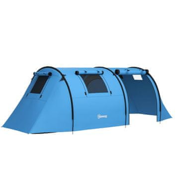 Homestar Kamp šator za 4 osobe 470x220x150 cm plavi