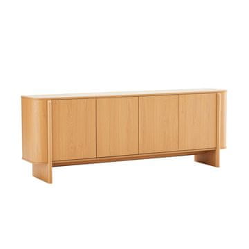 Homestar Kredenac MORBEN 202,5x42x75 cm dekor hrast