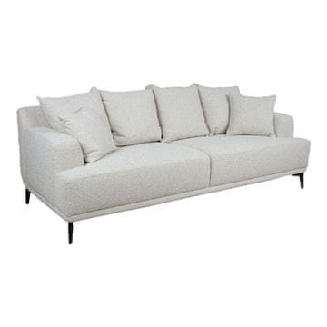Homestar Sofa MAGNOLIA za 3 osobe, svijetlo bež