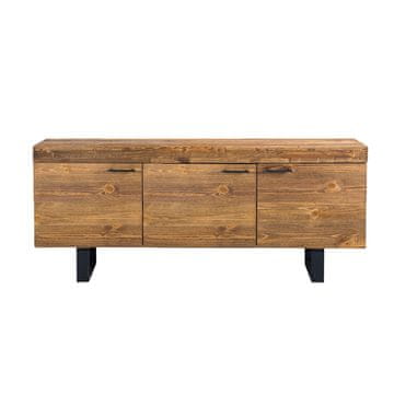 Homestar Komoda IRONBRIDGE 160x47,5x64 cm bor