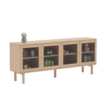 Homestar Kredenac HANSEN 160x40x75 cm melamin