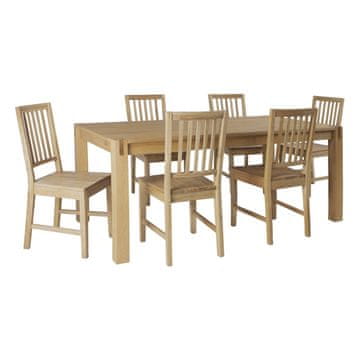Homestar Blagovaonski set Chicago New stol i 6 stolica