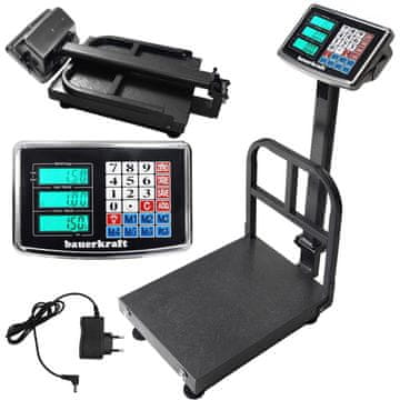 Northix Elektronička vaga 200 kg, skladišna, trgovinska, platformska, teretna, industrijska, LCD