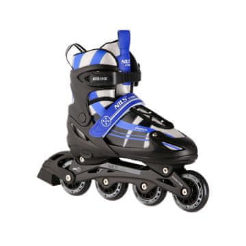 Northix 2 u 1 tamnoplave inline i hokejske klizaljke, veličina S (31-34)