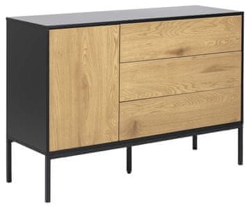 Homestar Komoda SEAFORD 120x40x82 cm, hrast