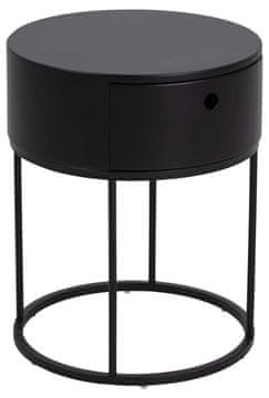 Homestar Noćni ormarić POLO D40xV51cm, crni