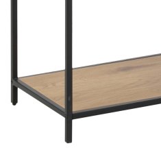 Homestar Polica SEAFORD 114x35x185 cm, hrast