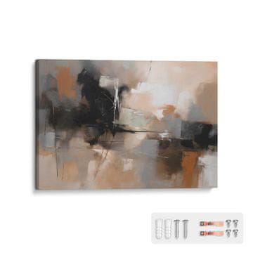 Nikcorp Artnova Apstraktna Slika na Platnu Moderna Dekoracija Dnevnog Boravka 90x60 cm, Intenzivne Boje, Zidna Umjetnost za Ured Spavaću Sobu, Spreman za Vješanje, Visoka Kvaliteta Tiska