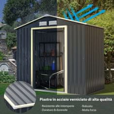Costway Metalni alatni spremnik s 2 odgovarajuća seta za proširenje