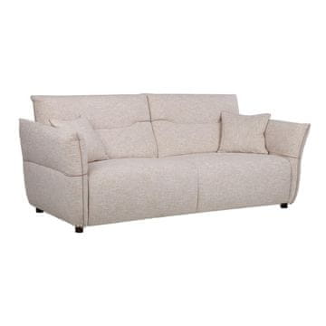 Homestar Sofa CALLA za 3 osobe, zobeno bijela