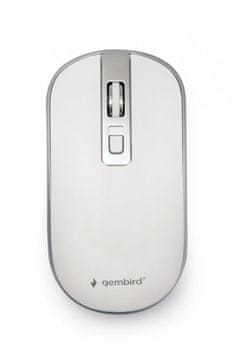 Gembird MUSW-4B-06-WS bežični miš, bijelo/srebrni