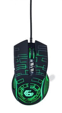 Gembird MUSG-RGB-01 gejmerski crni miš