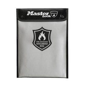 Master MASTER LOCK FBWLZ0EURHRO Torbica za dokumente, silikon, srebrna