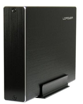 LC LC Power LC-35U3-Becrux kućište za tvrdi disk 3.5" crni aluminij USB 3.0