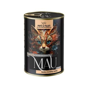 slomart DNT MAU Mokra hrana za sterelizirane mačke, patka s brusnicom i matičnjakom, 400g