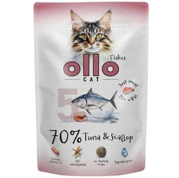 CAT OLLO Cat No. 5 Tuna i kapica - mokra hrana za mačke, 85g