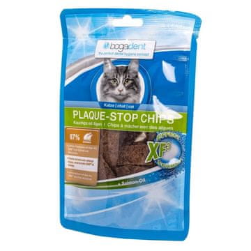 slomart BOGAR Bogadent Plaque-stop Chunks Piletina - Poslastica za mačke - 50g