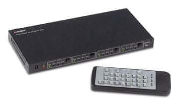 Lindy LINDY 4x4 HDMI 4K Matrix Prekidač s IR Daljinskim Upravljanjem